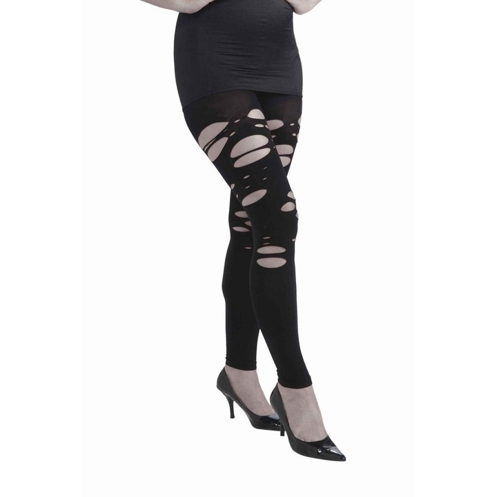 Forum Novelties, Zombi szakadt harisnyanadrág farsangra, fekete