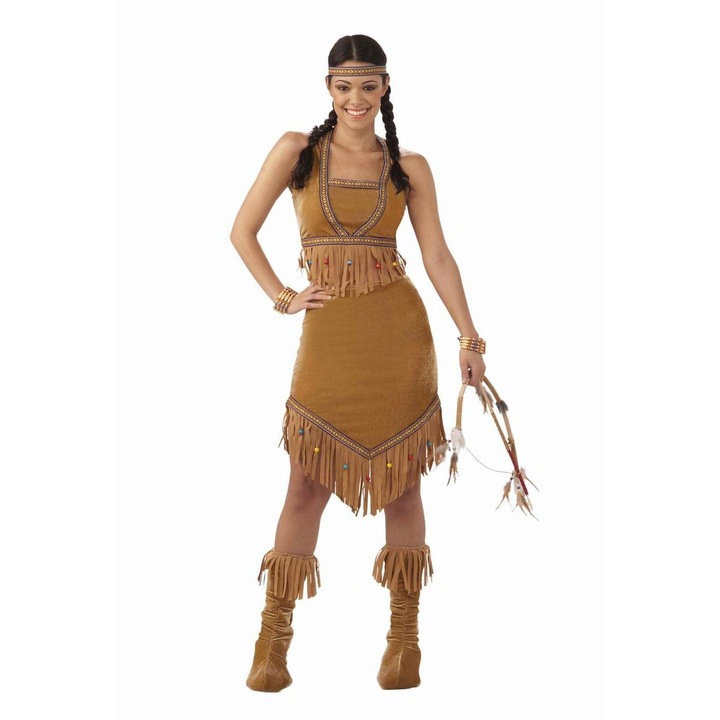 Indián hercegnő jelmez felnőtteknek, Forum Újdonságok, többszínű