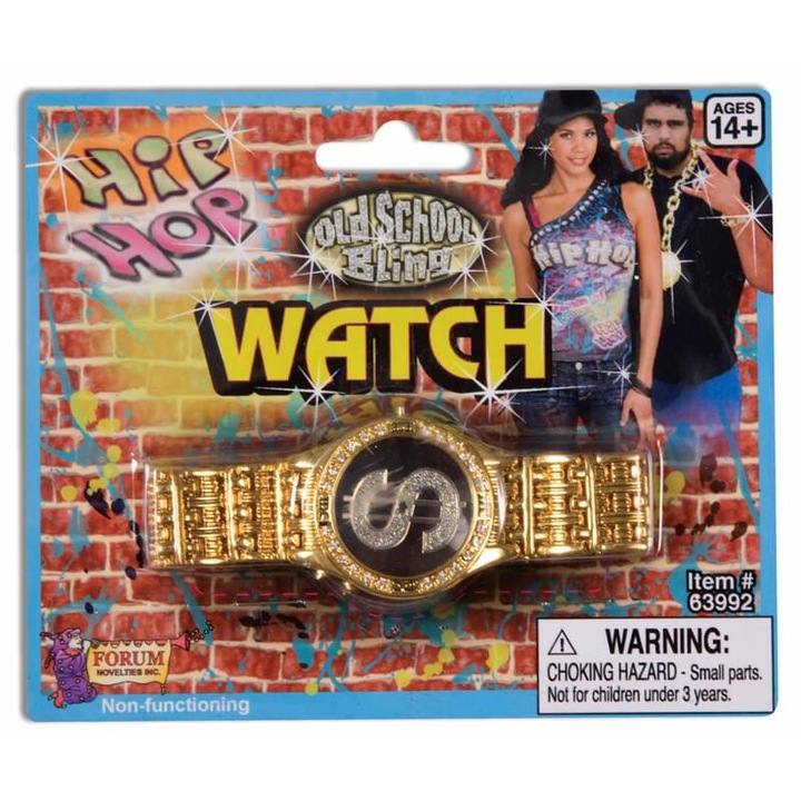 Dollárjeles óra, Forum Novelties, arany