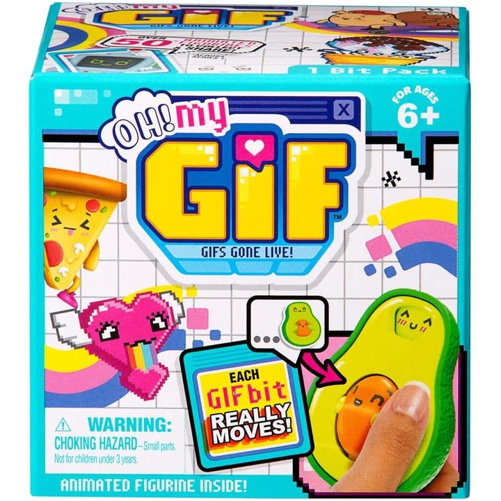 Фигурка MOOSE TOYS Oh My GIF! GIF файловете Gone Live! Мистерия GIFbit