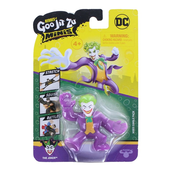 Фигурка DC Heroes of Goo Jit Zu The Joker, MOOSE TOYS, 10 см