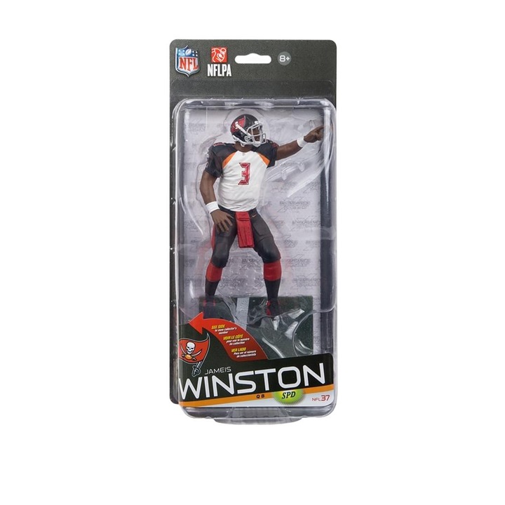Фигурка Jameis Winston, McFarlane Toys, 6 инча, бяло, бронзово ниво
