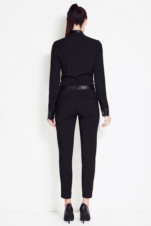 Infinite You Hosszú ujjú női ing Garion fekete, Fekete