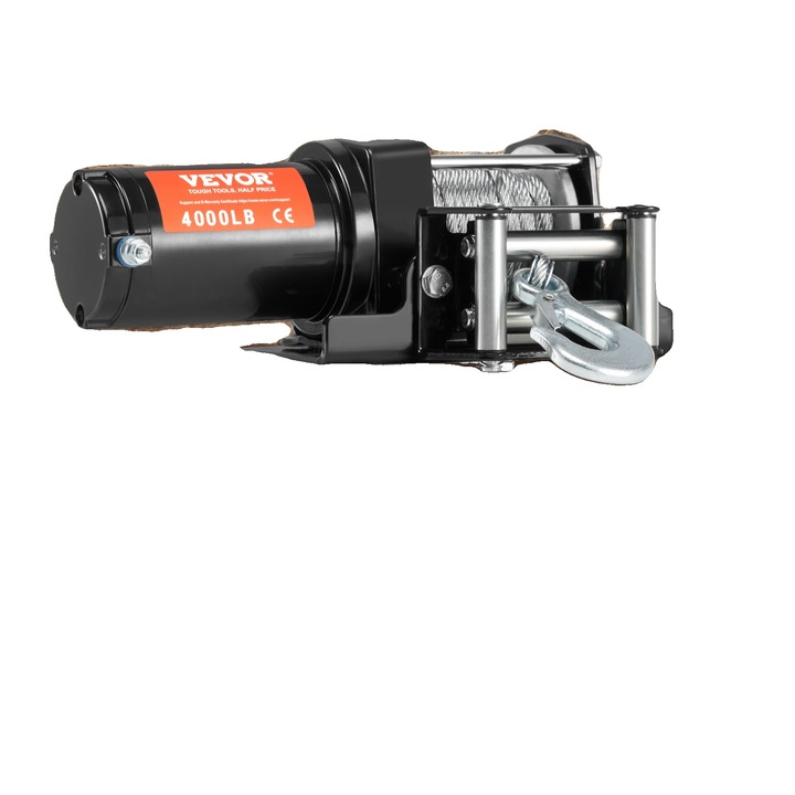 Troliu electric, Control wireless, 4000 lbs, 28.5x10.2x10.5 cm