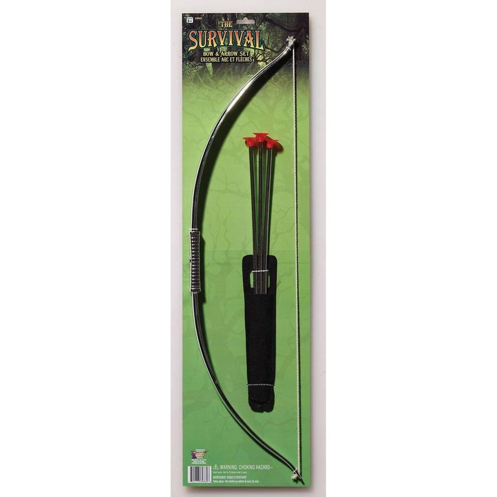 Középkori íj és nyíl készlet, Forum Újdonságok, Fekete