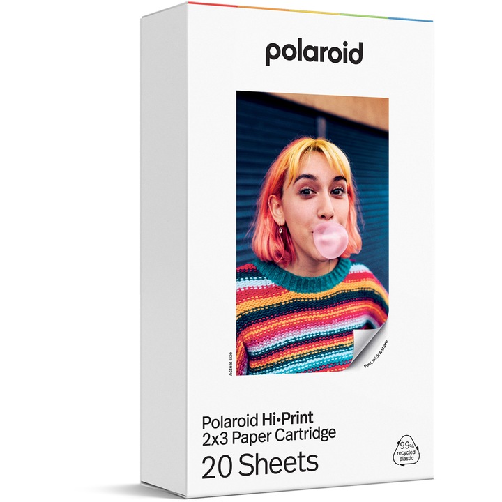 Hartie Foto 2x3 pentru Polaroid HiPrint Gen 2, 20 buc