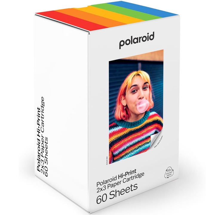Hartie Foto 2x3 pentru Polaroid HiPrint Gen 2, 60 buc (Triple Pack)