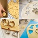 Set 30 Forme de taiat biscuiti de casa, prajituri, fursecuri, fondant, forme de decupare din otel inoxidabil, Argintiu