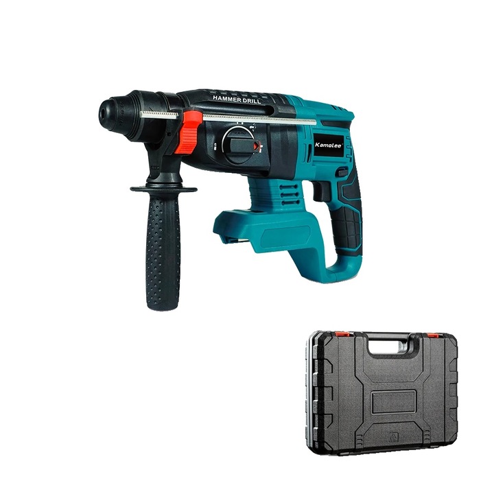 Ciocan electric Kamolee, motor fara perii, capacitate de impact, cutie plastic, fara baterie