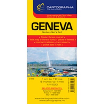 Geneva - Harta turistica si rutiera Geneva - Harta turistica si rutiera
