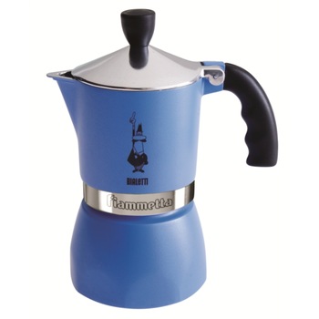 Espressor Bialetti Fiammetta, 3 cesti, albastru Espressor Bialetti Fiammetta, 3 cesti, albastru