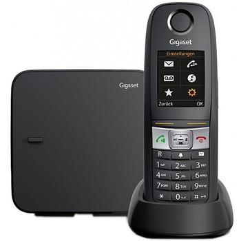 Telefon DECT fara fir Gigaset E630, Caller ID, Negru Telefon DECT fara fir Gigaset E630, Caller ID, Negru