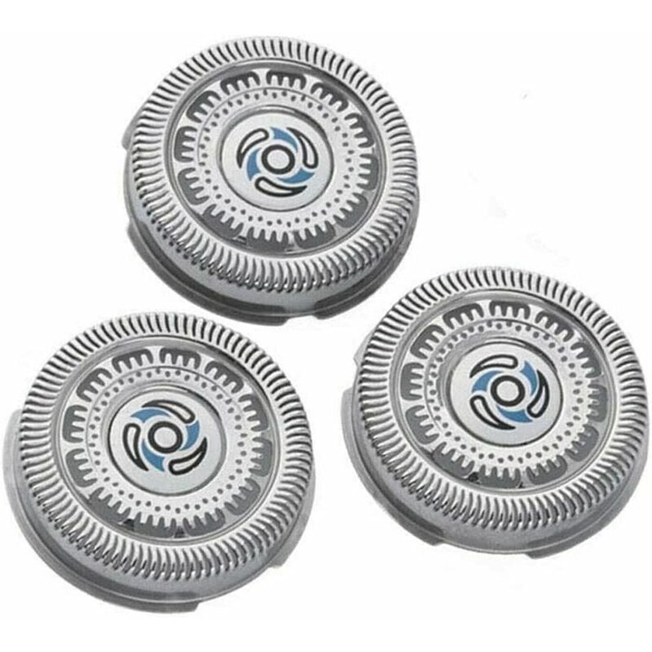 Комплект резервни глави за електрически самобръсначки, SH70, 2 броя, съвместими с Philips Series 7000