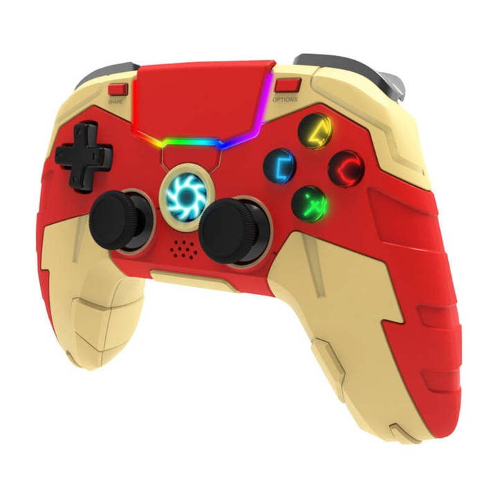 Vezeték nélküli kontroller / GamePad PS4 érintőpad, iPega PG-P4020A (piros)