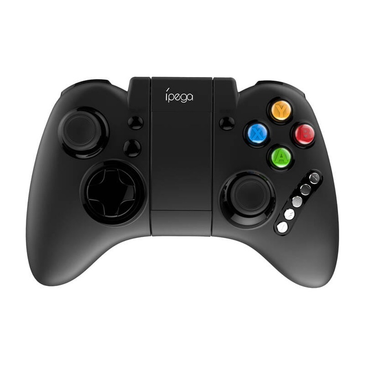 Bluetooth vezérlő iPega PG-9021S, fekete, 10 óra autonómia, Android, iOS, PC, Smart TV kompatibilis