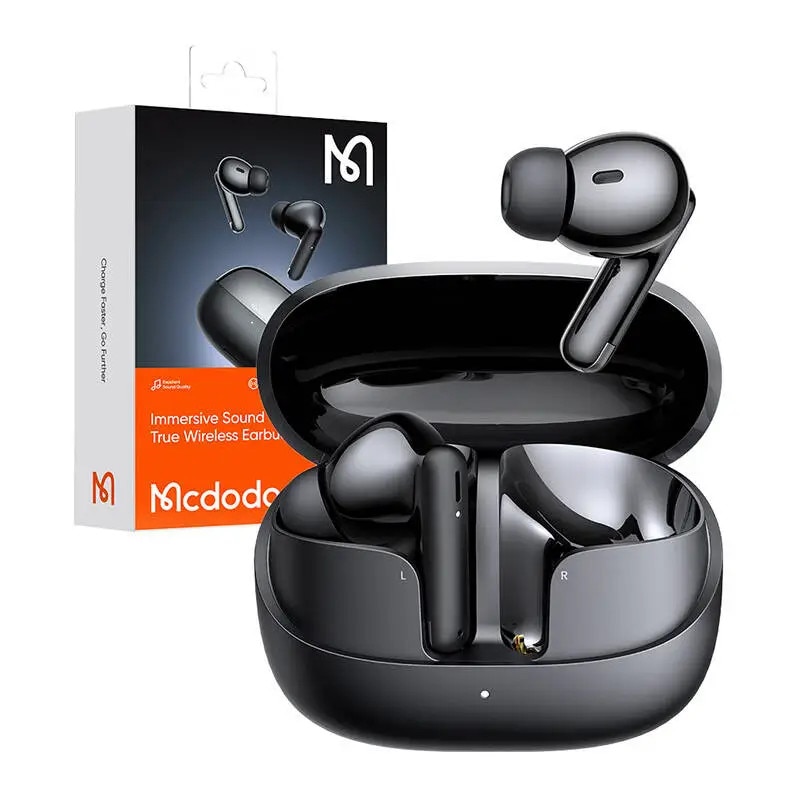 Casti fara Fir, BT5.3, IPX4, TWS - Mcdodo B05 Series (HP-0041) - Black