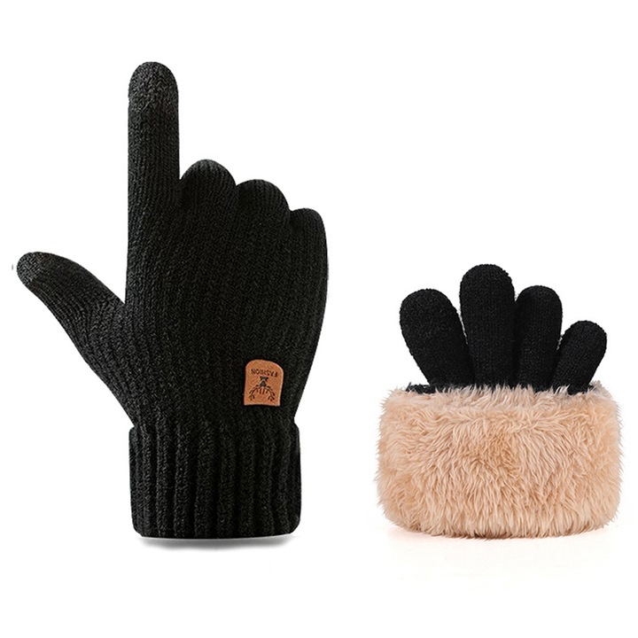 Manusi barbati AMRINUGL, termice, cu touchscreen, 11x23cm