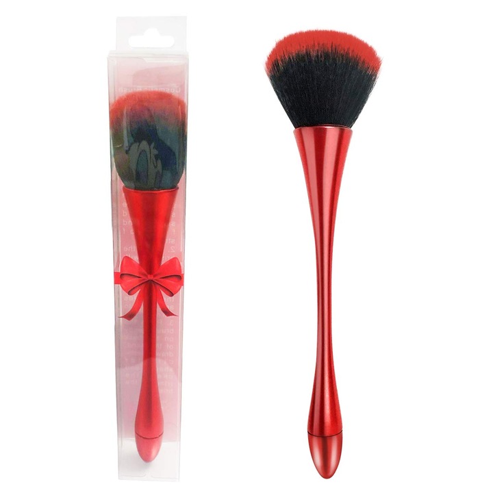 Nagy púderecset, Enforose, szintetikus szálak, veszteségmentes felület, mindennapi használat