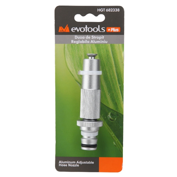 Állítható alumínium szórófej PLUS