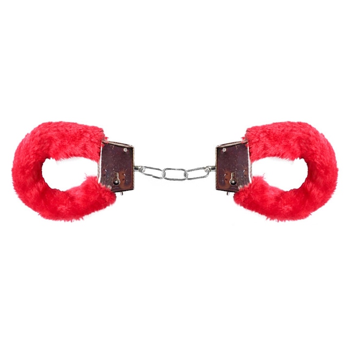 Katonai bilincs készlet, Cozevdnt, fém és plüss, piros, 140g