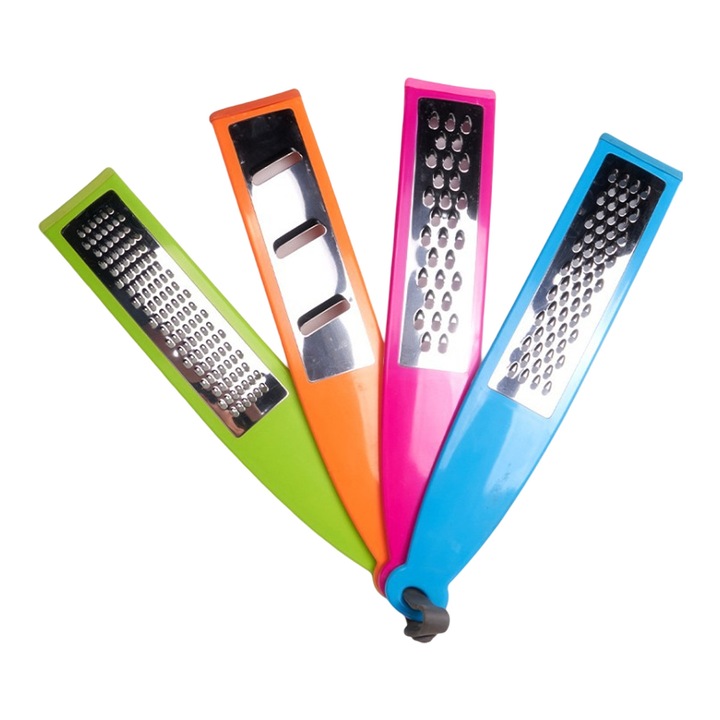 Set razatoare si tocator de usturoi, AMRINUGL, design ergonomic, rezistent la rugina, lavabil in masina de spalat vase