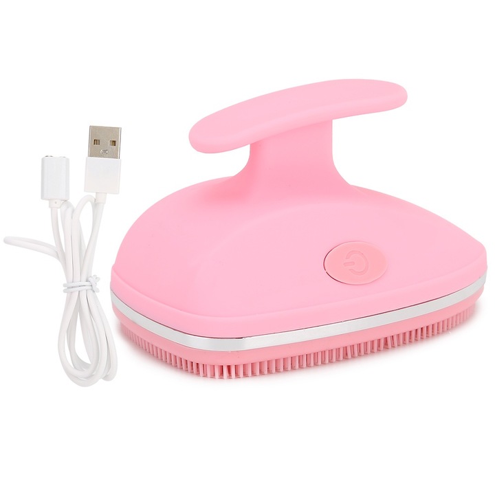 Jormftte fürdőszivacs, elektromos masszázskefe, szilikon, puha sörték, mélytisztítás