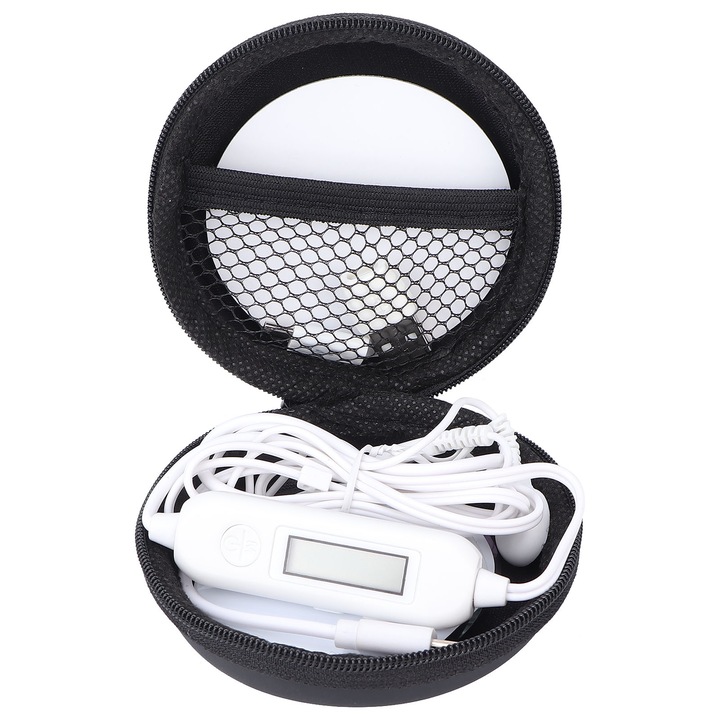 Jormftte masszázskészülék, TENS izomstimuláció, intelligens vezérlés, hordozható, lábakra, hátra, ízületekre, fehér