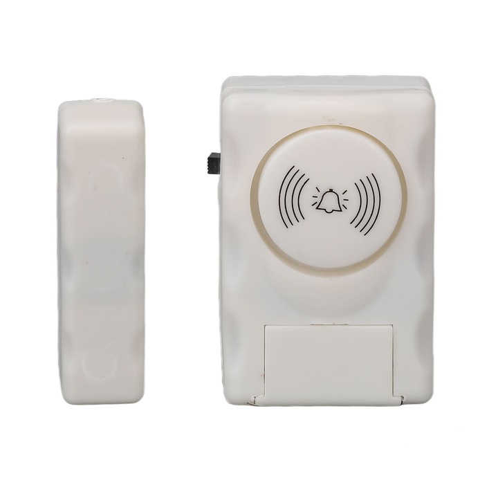 Магнитна аларма за врата Mmgoqqt, 90dB, безжична, лесна за инсталиране