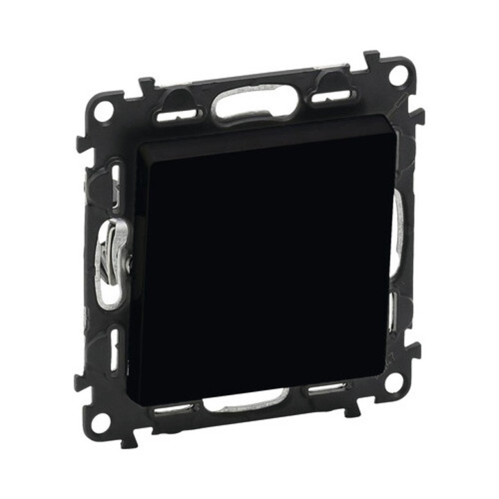Buton Cu Revenire Legrand Valena Life, Negru Mat