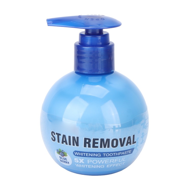 Jormftte fogkrém 200ml, fogfehérítés, folteltávolítás, friss, kék