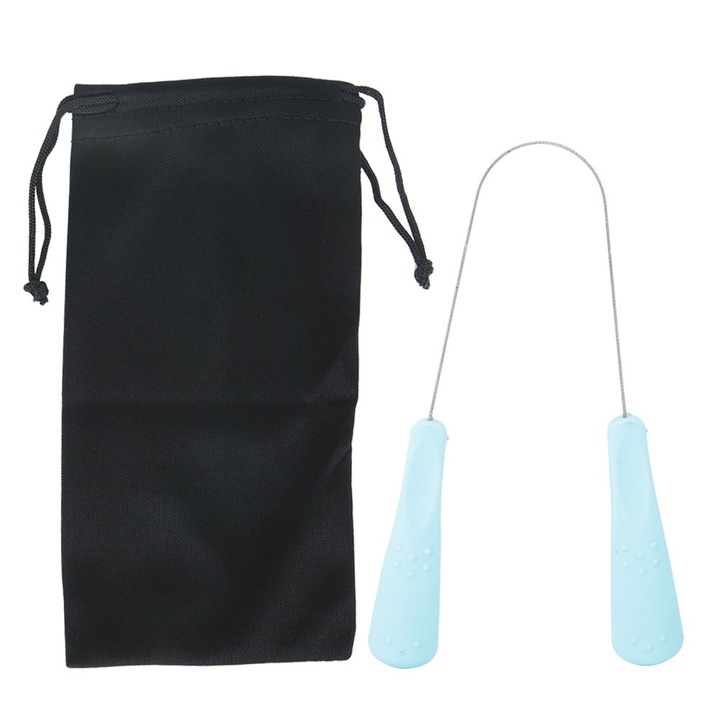 Jormftte nyelvtisztító, ergonomikus kialakítás, magas hőmérsékletnek ellenálló, zöld