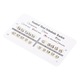 Set 10 Bracketuri Metalice pentru Ortodontie Jormftte, 022slot 345hooks, dimensiune mica, otel inoxidabil