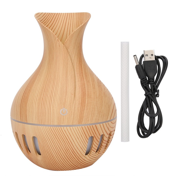 130 ml-es párásító, longziming, hordozható, 7 színben, világos fahatású