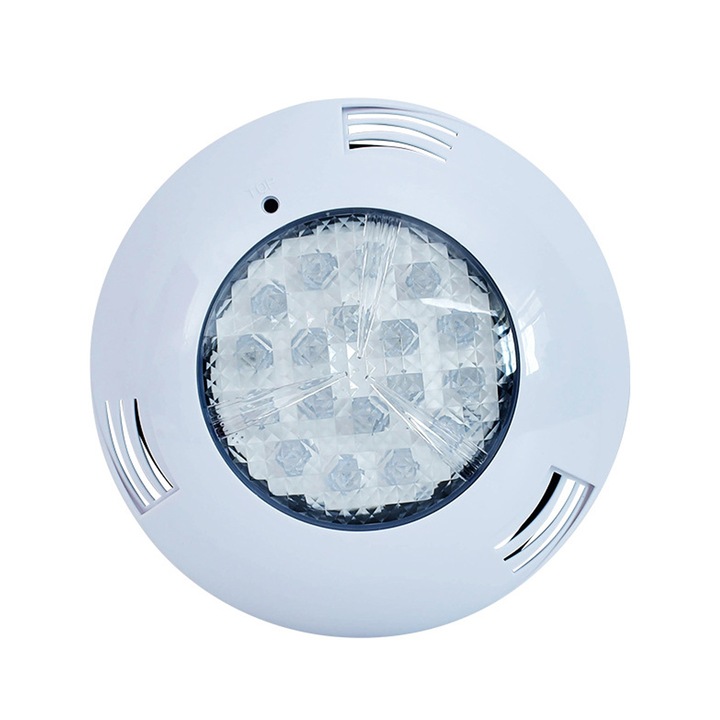 Víz alatti spotlámpák úszómedencékhez, SMD 2835 LED, RGB színváltás távirányítóval, ABS IP68, szett