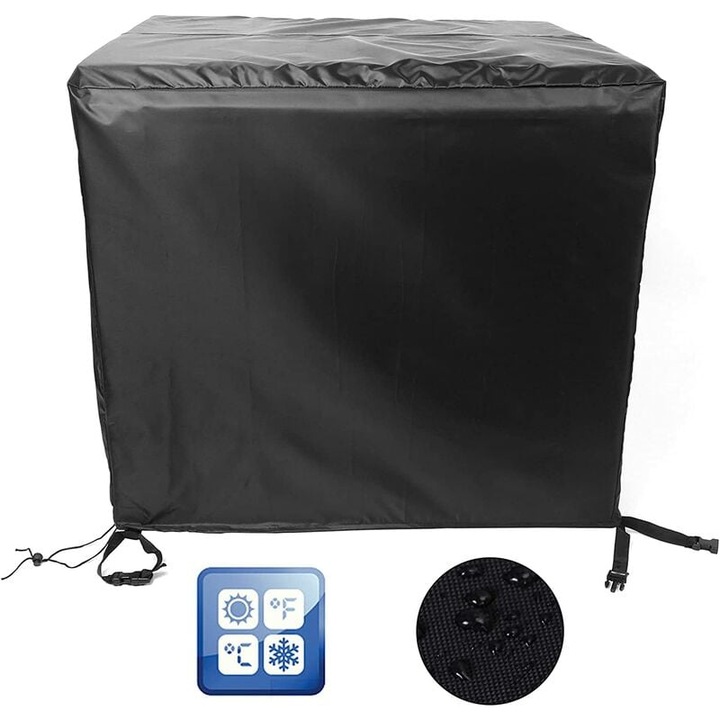 Покривало за градинска маса 90X90X90См Защитен брезент за мебели Защитно покривало Покривало за мебели Защитно покривало за нисък градински комплект Покривало за ъглов градински комплект UV защита