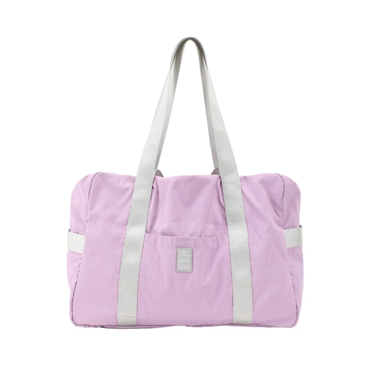 Jormftte összecsukható sporttáska, világoslila, 46x35x17cm, vízálló anyag, 305g