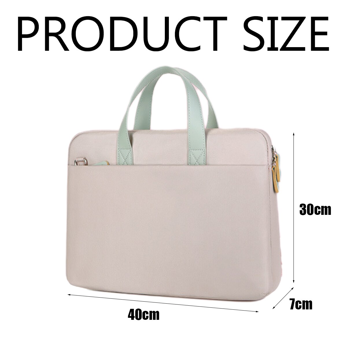 Geanta laptop Oxford, 37x27x7cm, rezistenta la apa, cu protectie soc, negru