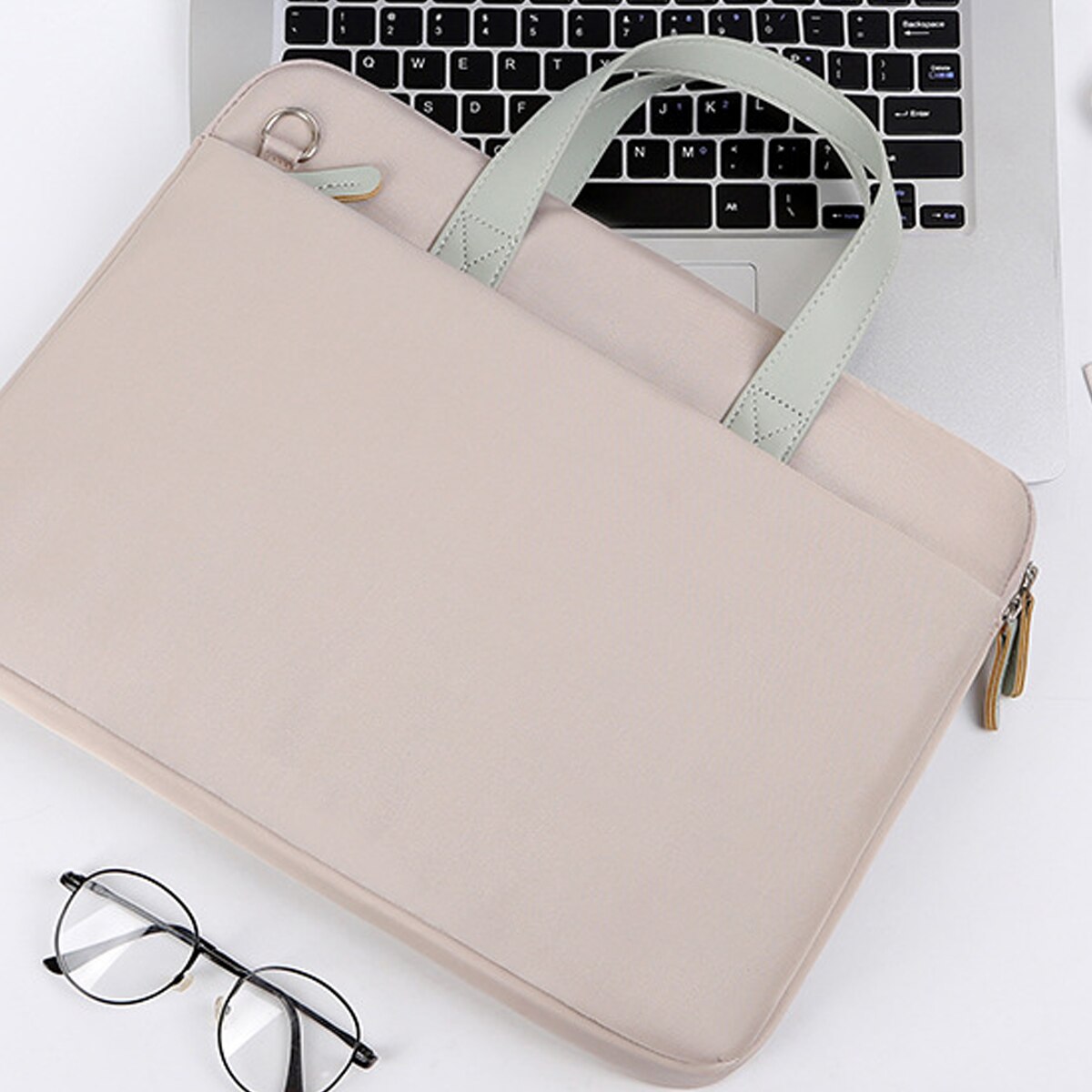Geanta laptop Oxford, 37x27x7cm, rezistenta la apa, cu protectie soc, negru