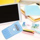 Calculator QttvbTna, 240 functii integrate, ecran LCD 2 linii, 8x15x1.5cm