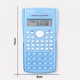 Calculator QttvbTna, 240 functii integrate, ecran LCD 2 linii, 8x15x1.5cm