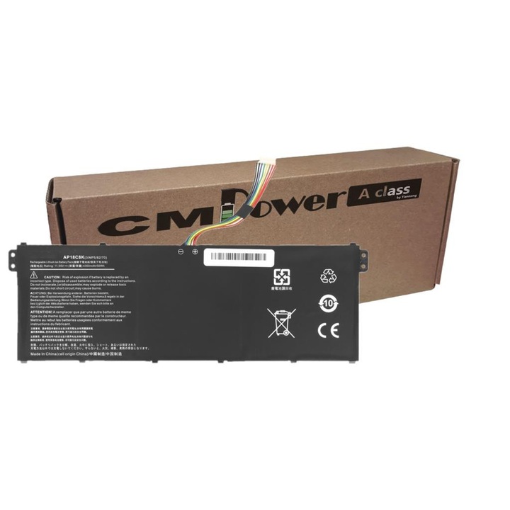 Батерия Клас А за лаптоп CM Power съвместим с Acer Aspire 5, Swift 3 AP18C8K