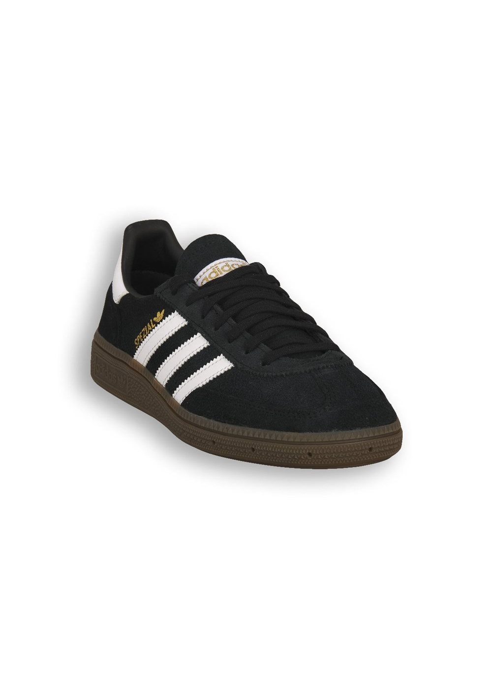 Pantofi sport dama Adidas Handbal IH8010, piele intoarsa, negru