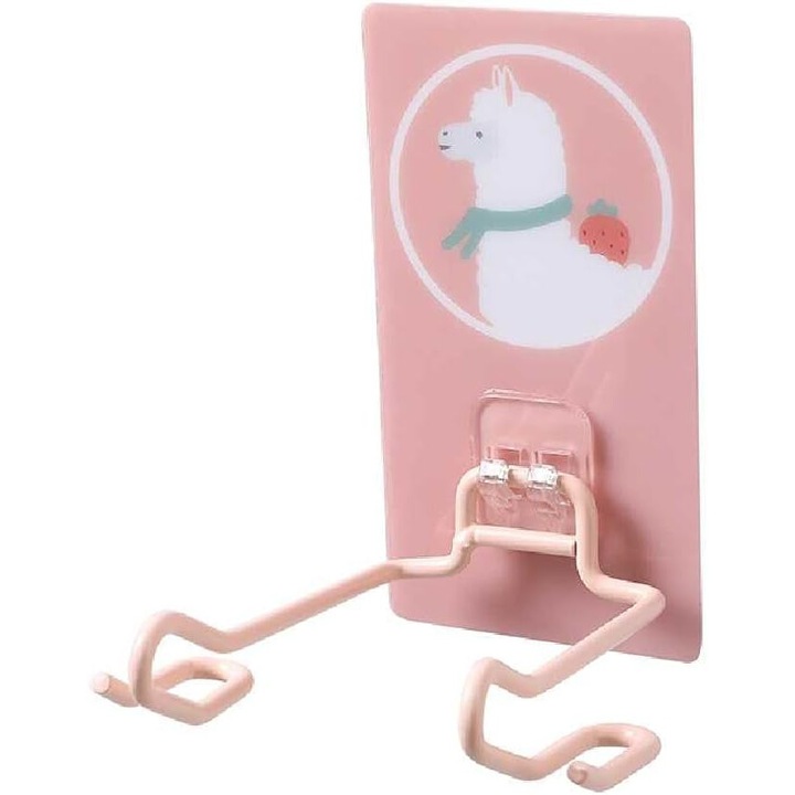 Hajszárító tartó, Jormftte, modern design, öntapadós, vas, fürdőszobába