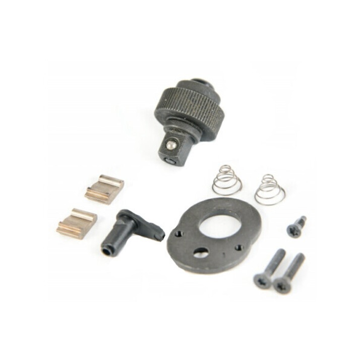 Set 10 accesorii reparare clichet, 1/2", ROOKS, argintiu