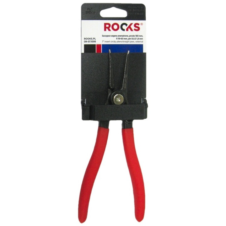 Fogó, búb, 180 mm, fi 19-60 mm, csap 1,8 mm