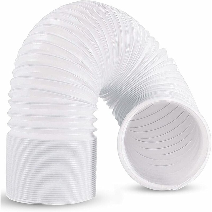 Преносим маркуч за климатик, Enforose, регулируема дължина 15-200 см, топлоустойчив, гъвкав, универсално съвместим