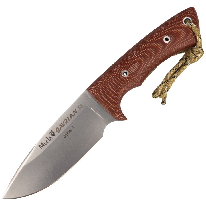 Cutit Muela Full Tang Maro Micarta, Satinate 1.4116 CRYO-T (GAVILAN C)