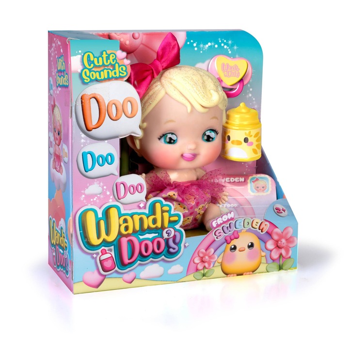 Papusa Bebelus Wandi Doo Caucasian FAWAD03000