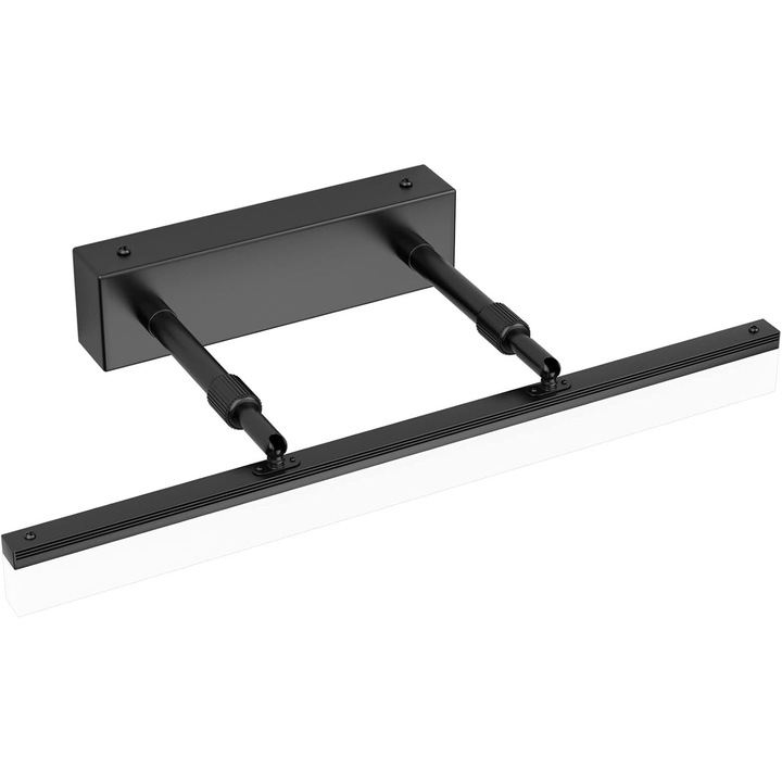 Модерна LED стенна лампа, Enforose, 9W, 585LM, неръждаема стомана, водоустойчива IP44, лесен монтаж