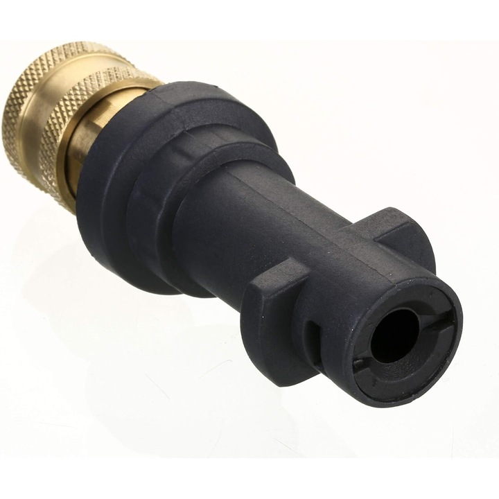 Mosópisztoly adapter, Jormftte, gyorscsatlakozó 1/4'', sárgaréz, műanyag, 2000 psi, kompatibilis a Karcher K2, K3, K4, K5, K6, K7 típusokkal
